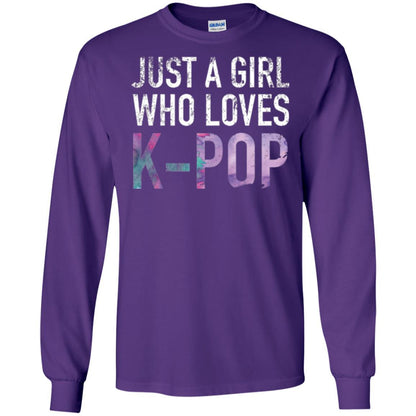 K-pop Fan T-shirt Just A Girl Who Loves K-pop