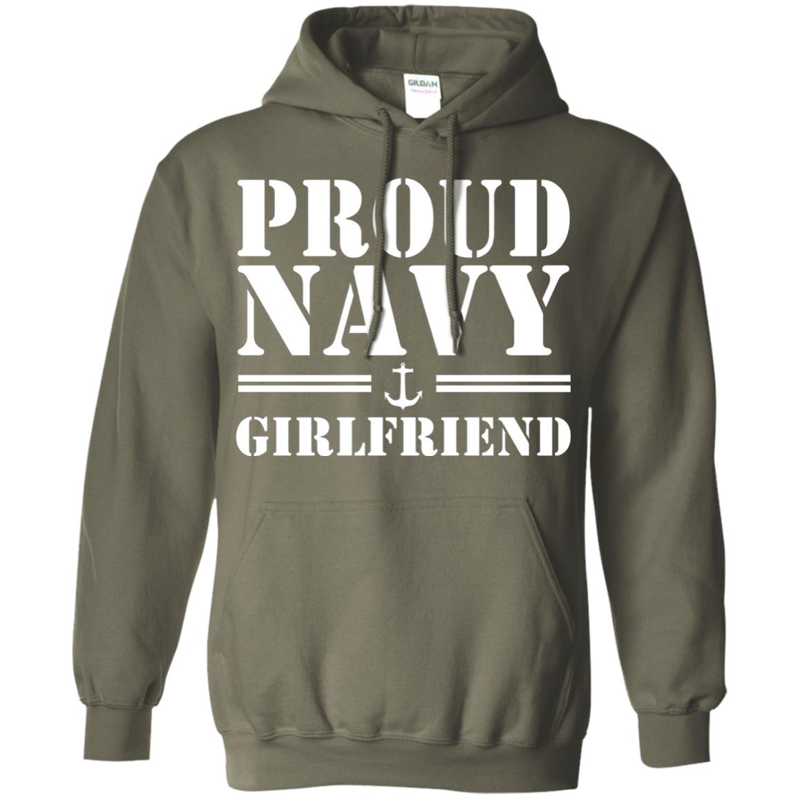 Pride U.s. Army Shirt Proud Navy Girlfriend Military Green