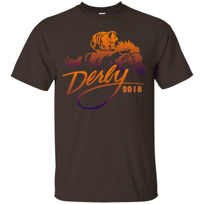 Kentucky Horse Racing Derby Day 2018 Shirt Dark Chocolate