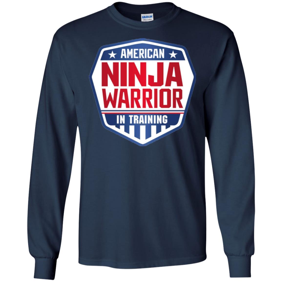 American Ninja Warrior In Training T-shirt Navy