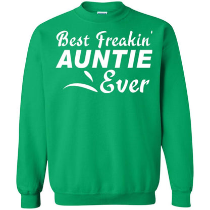 Aunt T-shirt Best Freakin' Auntie Ever Irish Green
