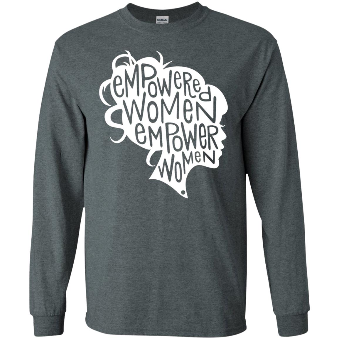 Women_s Right T-shirt Feminist Empowered Women March Hot 2017 Dark Heather