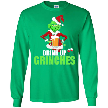 Christmas T-shirt Drink Up Grinches Irish Green