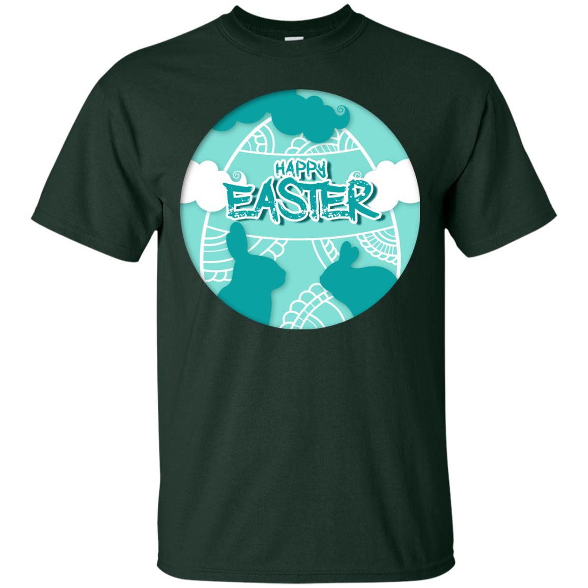 Happy Easter Day T-shirt Forest
