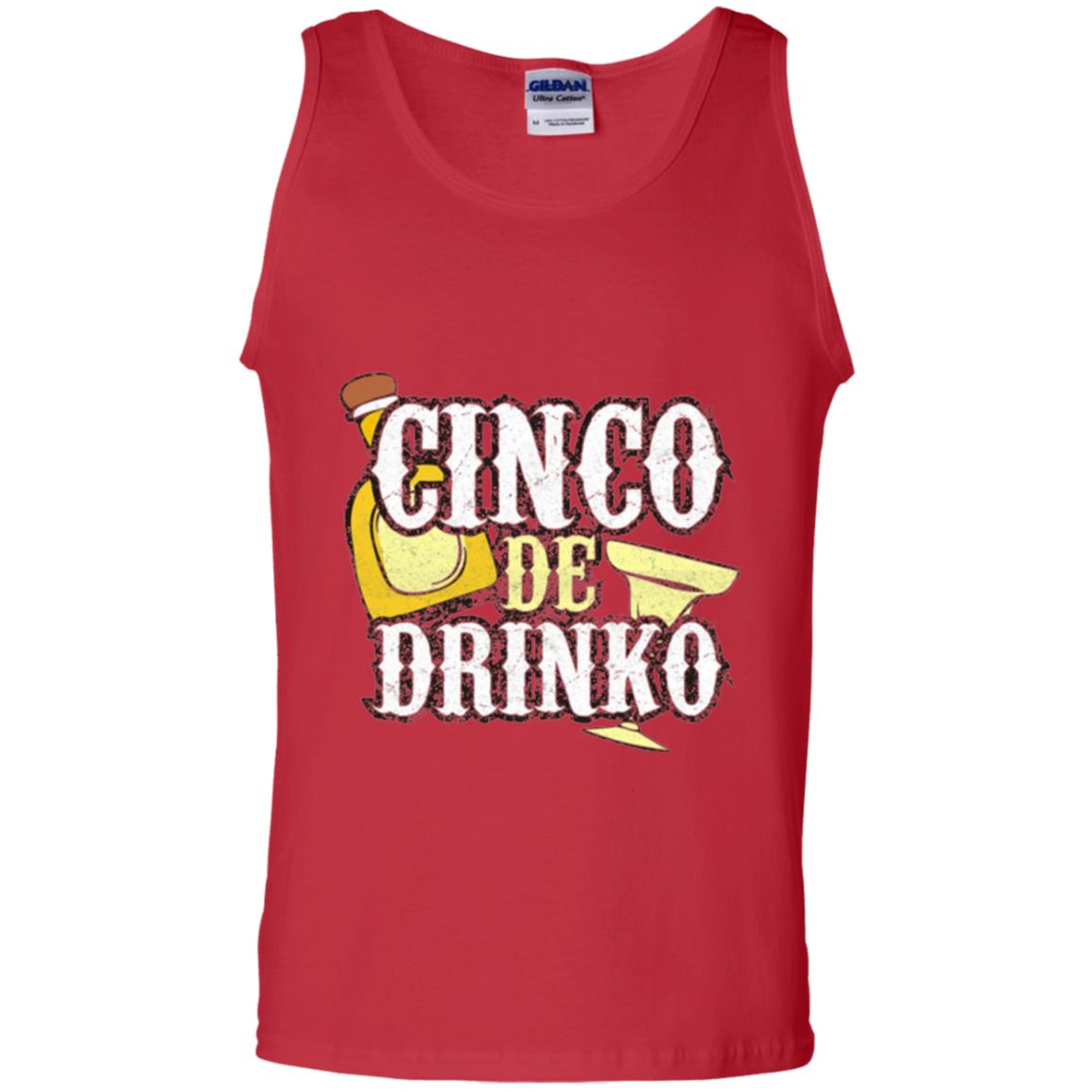Funny Cinco De Mayo Drinko Celebration T-shirt Red
