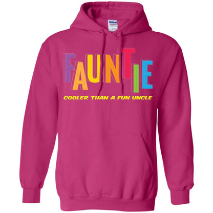 Aunt T-shirt Fauntie Cooler Than A Fun Uncle Heliconia