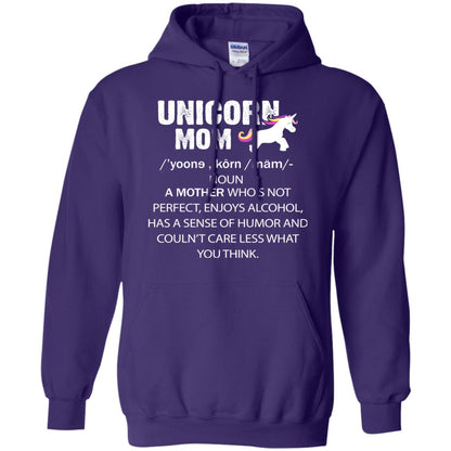 Unicorn Mom Shirt Purple