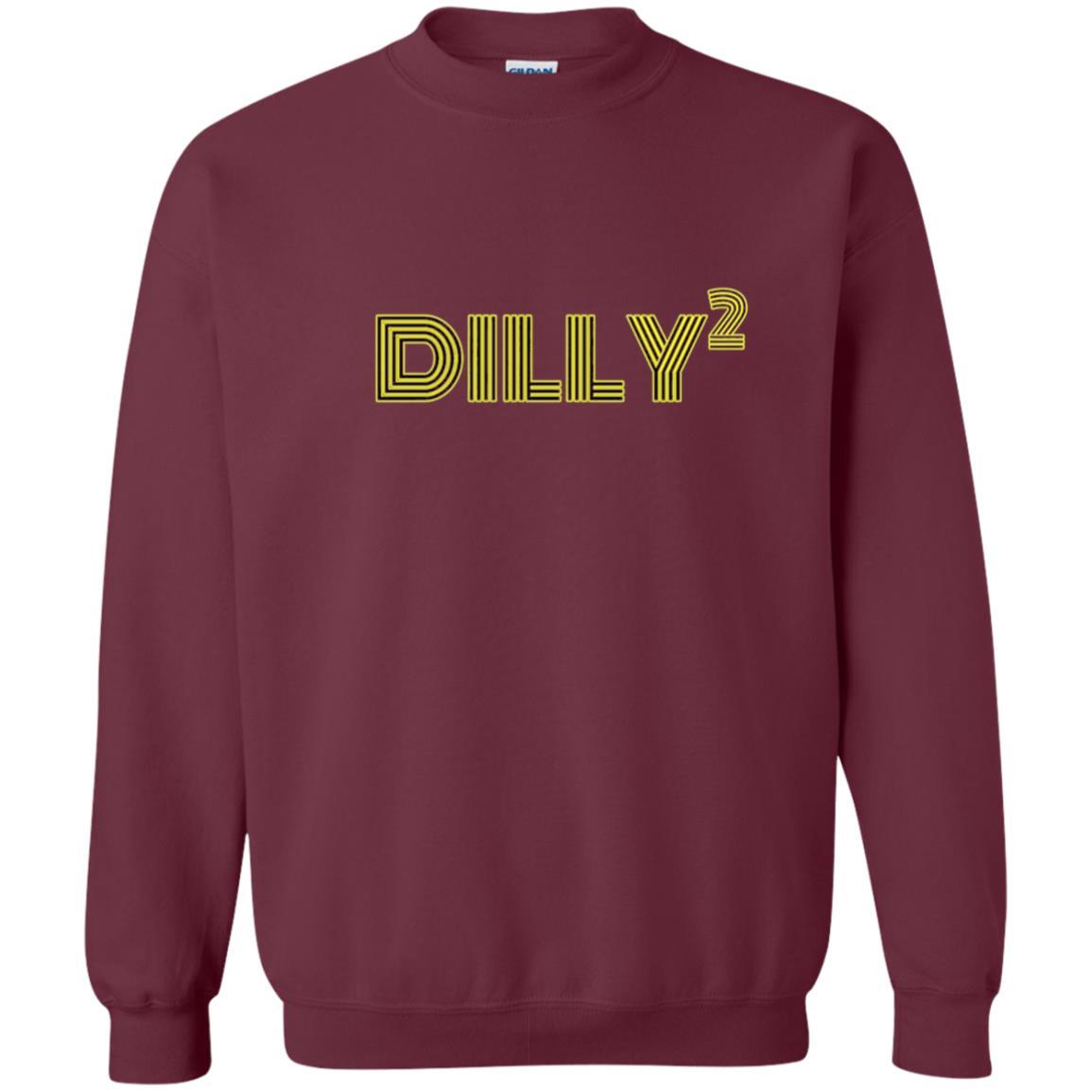 Christmas T-shirt Dilly Squared Maroon