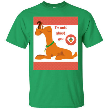 I_m Nuts About You T-shirt Irish Green