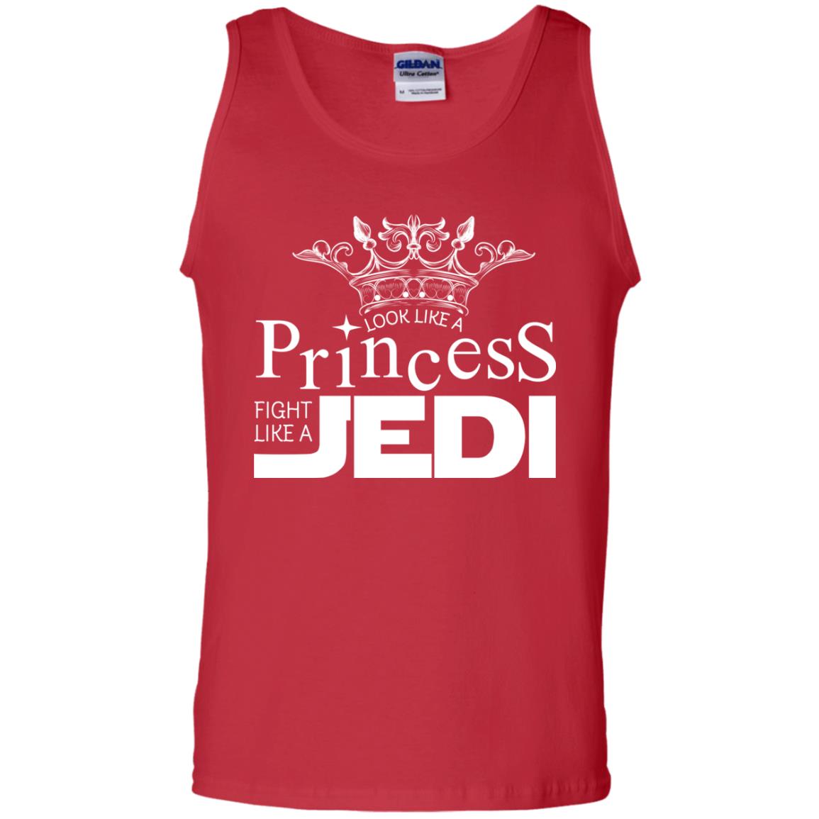 Look Like A Princess Fight Like A Jedi Shirt Red