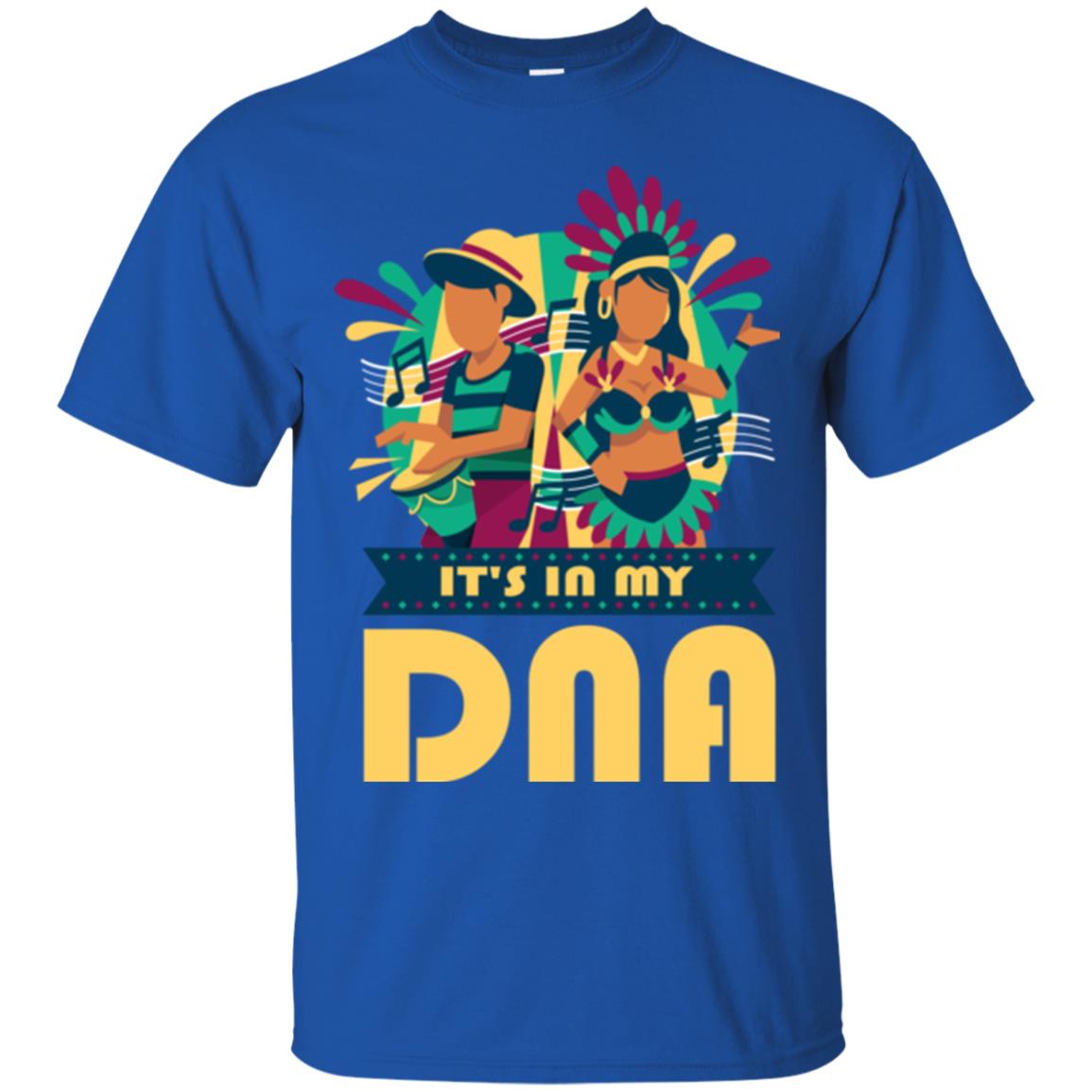 Mardi Gras T-shirt It's In My Dna Royal