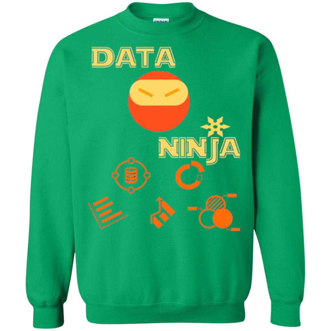 Data Ninja T-shirt Irish Green