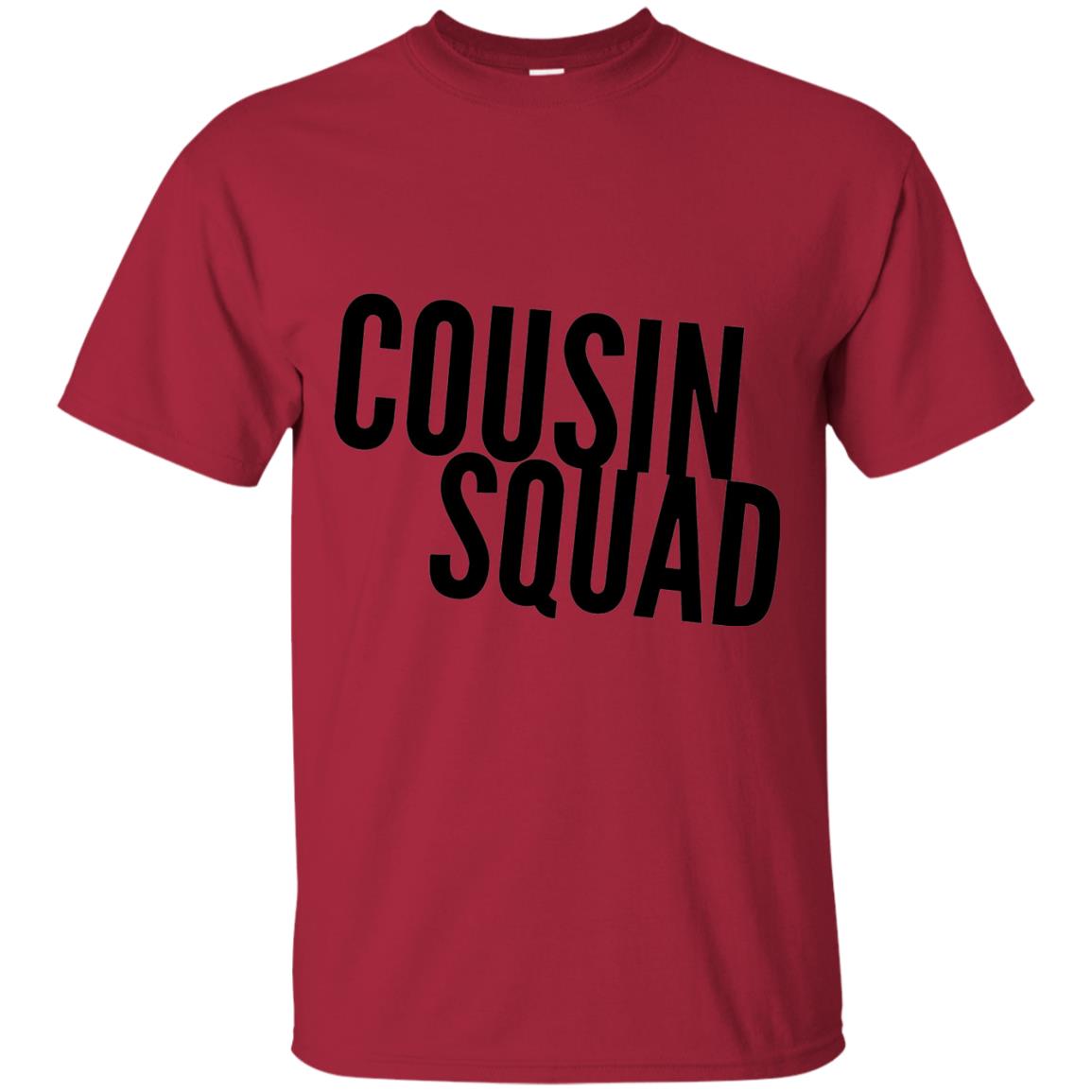 Cousin Squad T-shirt Cardinal