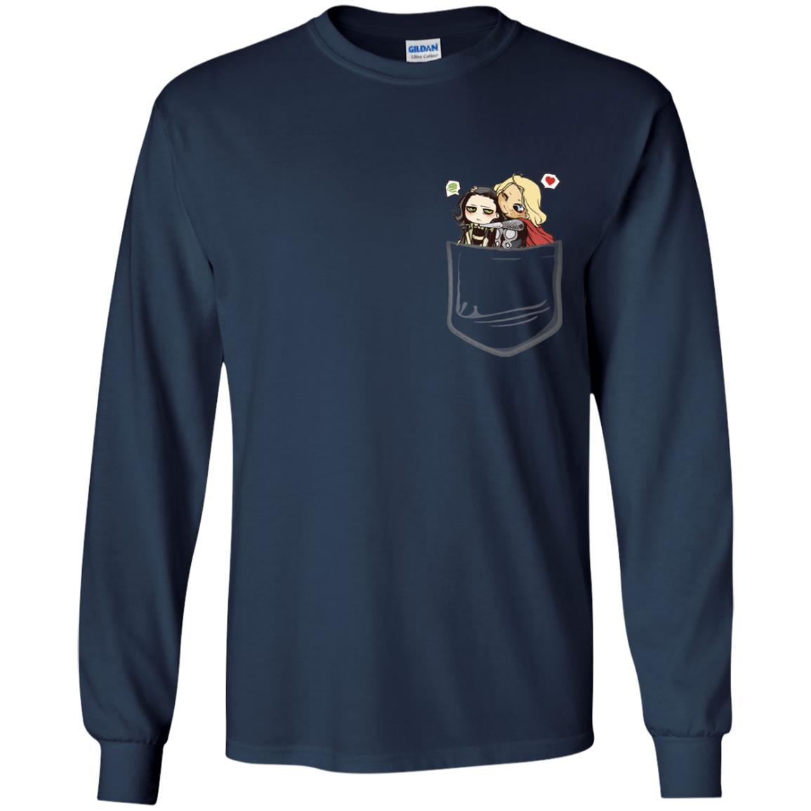 Thornloki In Pocket Movie Shirt Navy