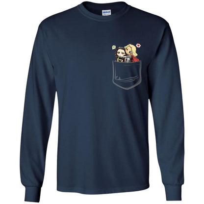 Thornloki In Pocket Movie Shirt Navy