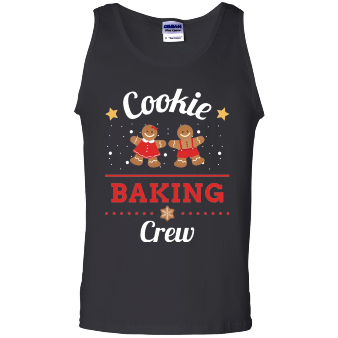 Christmas T-shirt Gingerbread Cookie Baking Crew Black