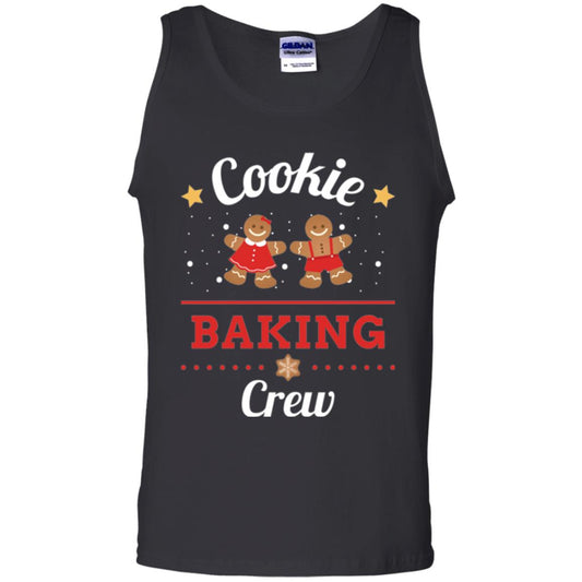 Christmas T-shirt Gingerbread Cookie Baking Crew Black