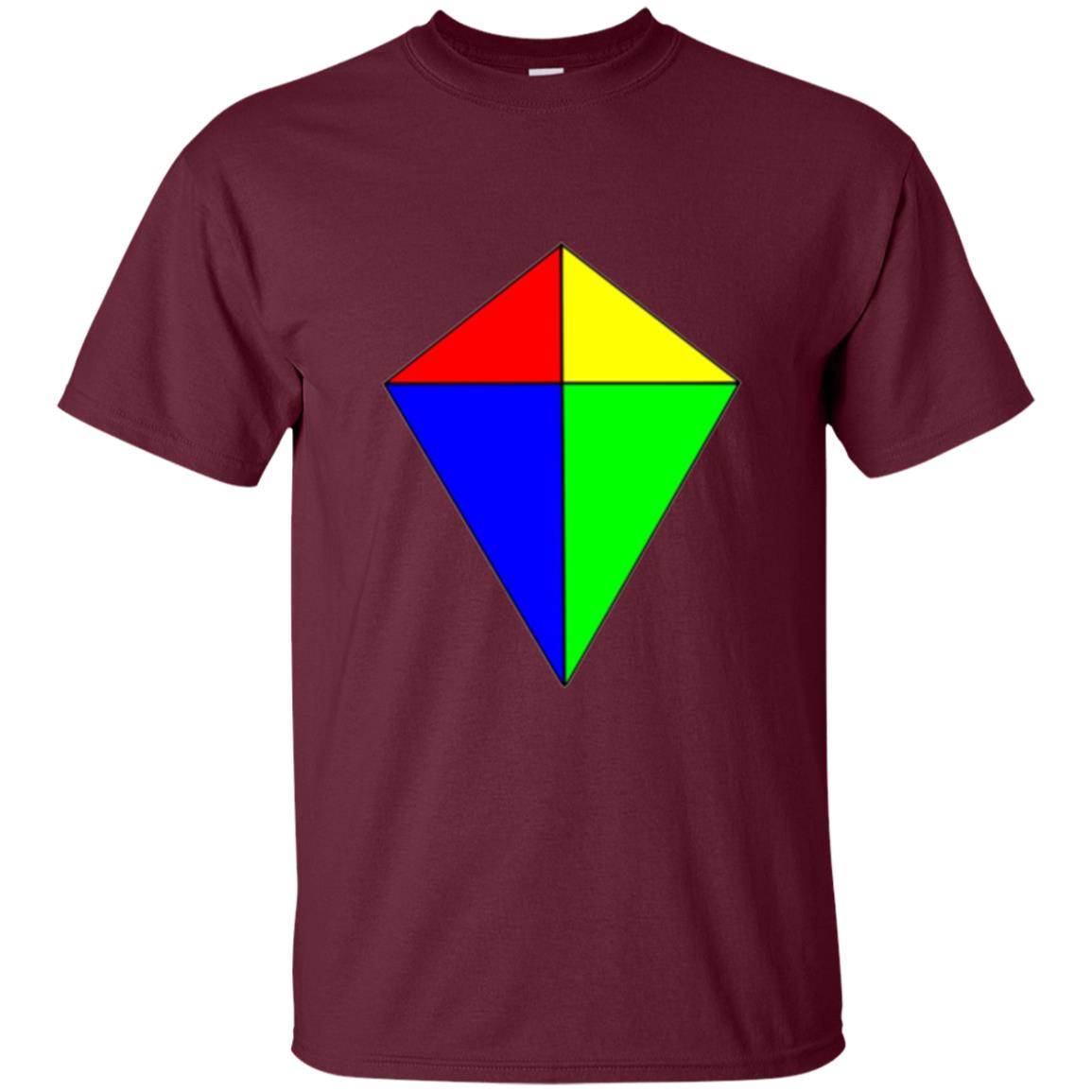 Kite Lover T-shirt Flying Wind Aircraft Kytoon Maroon