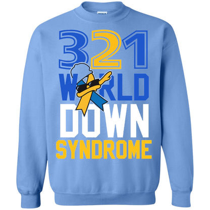 Awareness March 21 World Down Syndrome Day Shirt Carolina Blue
