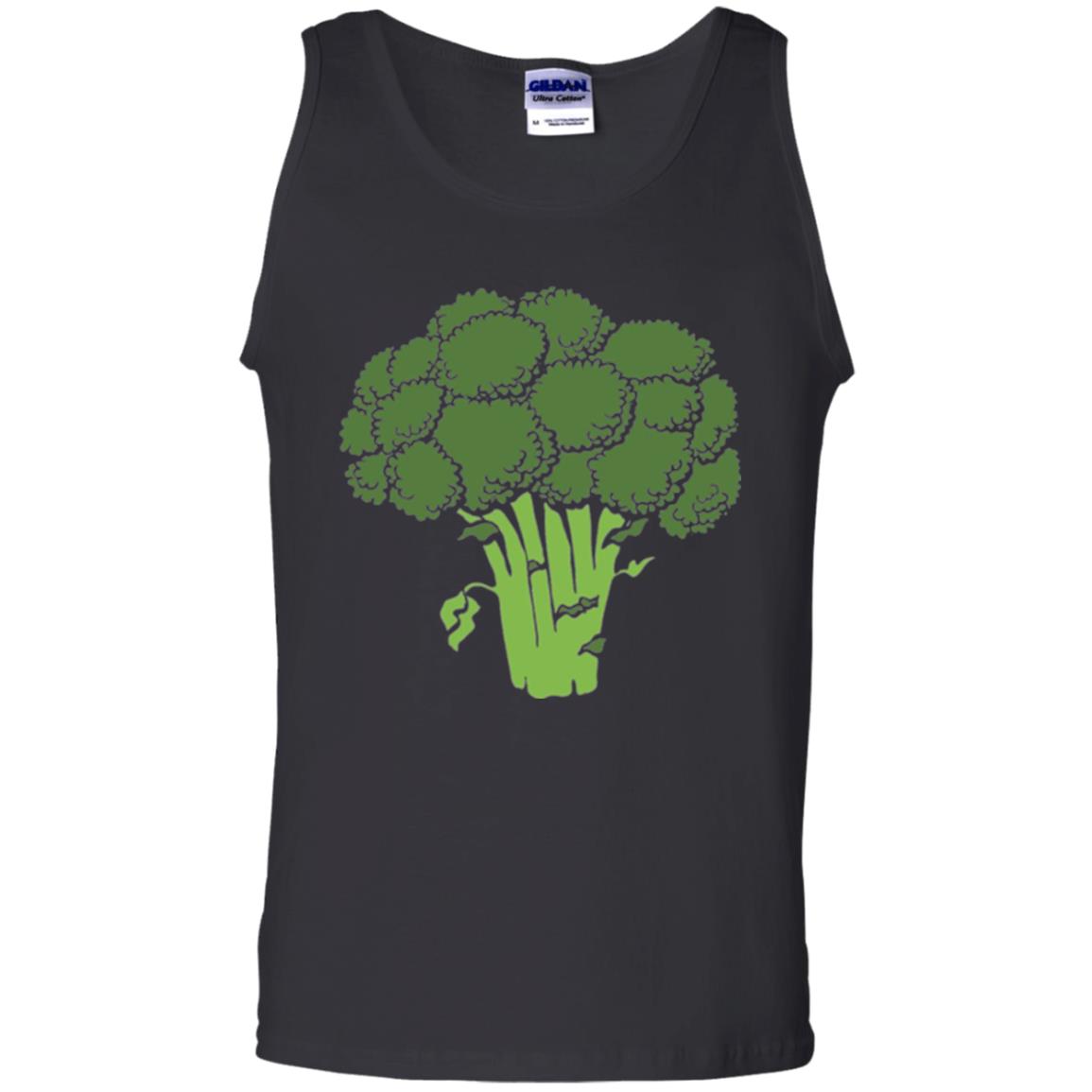 Broccoli Is Life T-shirt Funny Graphic Vegetable Black