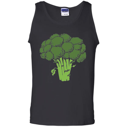 Broccoli Is Life T-shirt Funny Graphic Vegetable Black