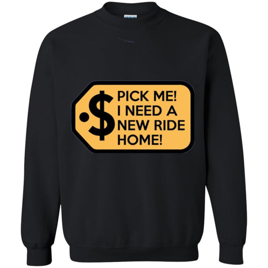 Pick Me I Need A New Ride Home Game Show T-shirt Black