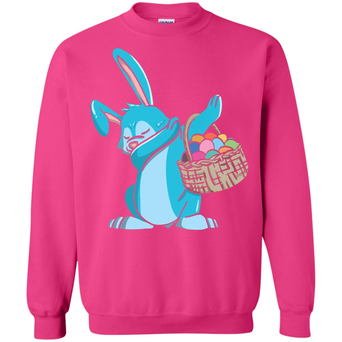 Easter Bunny Dab Easter Shirt Heliconia