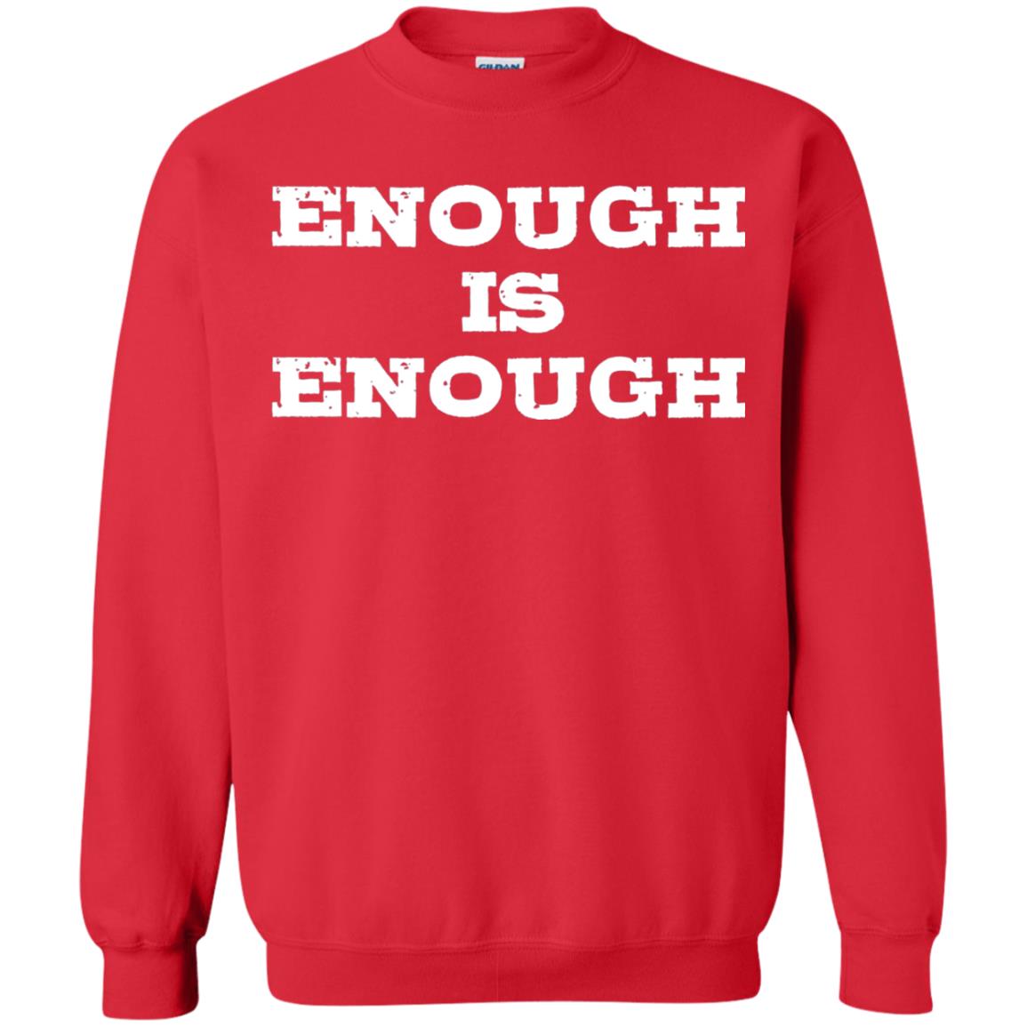 Enough Is Enough Gun Control T-shirt Red
