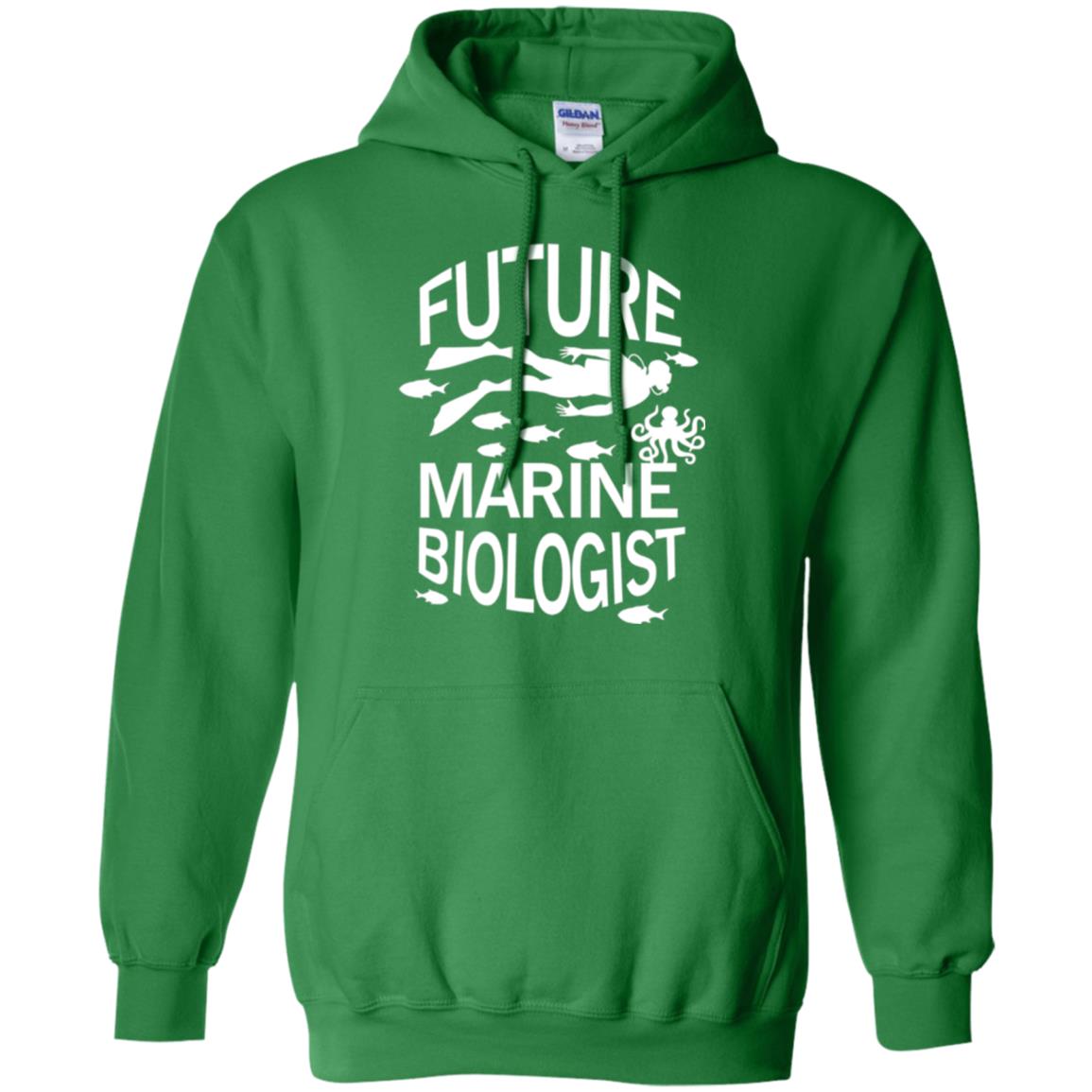 Cute Marine Biologist T-shirt Irish Green