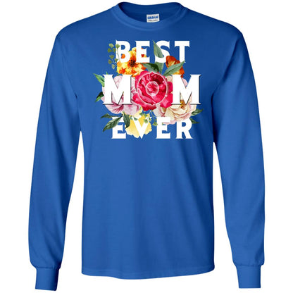 Best Mom Ever Mommy Shirt Royal