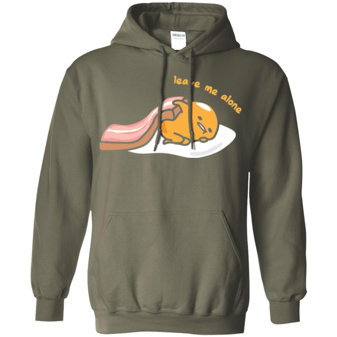 Film T-shirt Gudetama Leave Me Alone Military Green