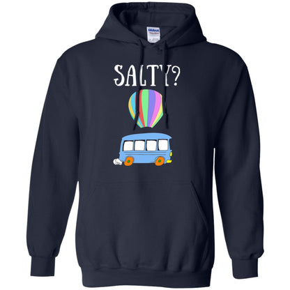 Salty Humorous Parody T-shirt Navy