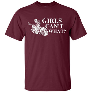 Girl Can't What Riding Motorcycle ShirtsG200 Gildan Ultra Cotton T-Shirt