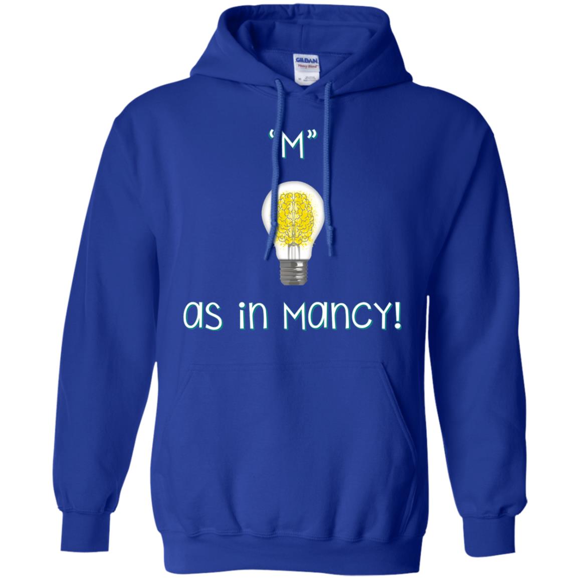 M As In Mancy T-shirt Royal
