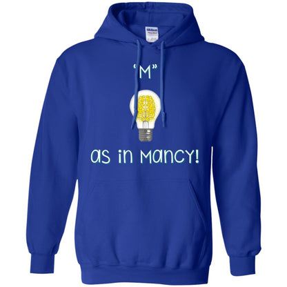M As In Mancy T-shirt Royal