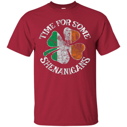 Time For Some Shenanigans St. Patrick_s Day T-shirt Cardinal