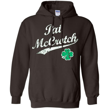 Pat Mccrotch Funny St Patricks Day T-shirt Dark Chocolate