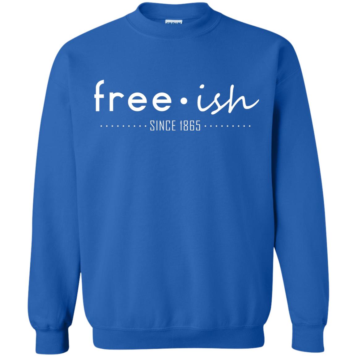 Free Ish Since 1865 Black Pride T-shirt Royal