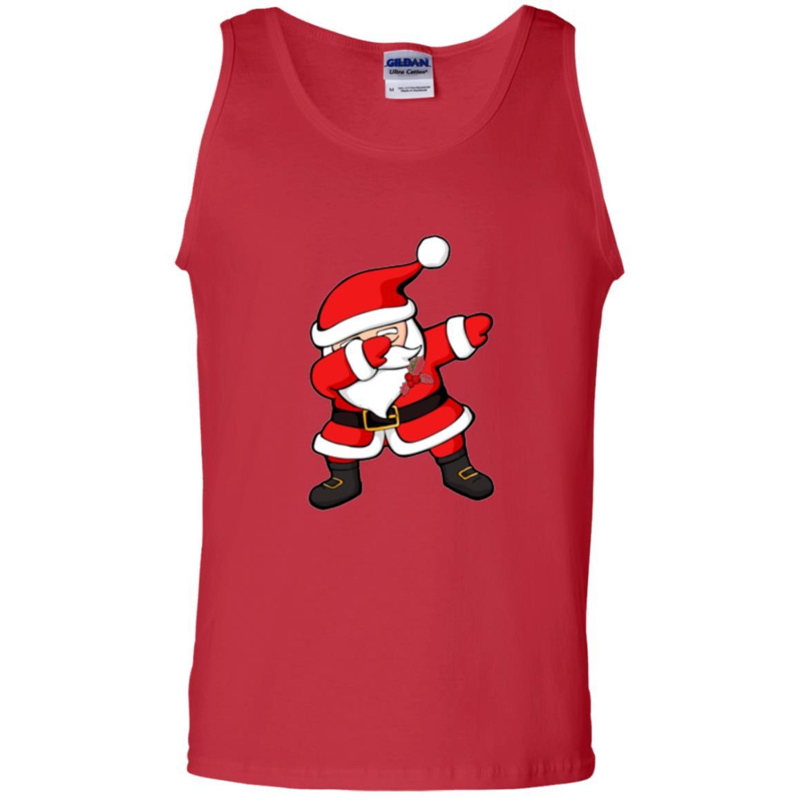 Christmas T-shirt Dabbing Santa Claus Christmas Dab Novelty Red