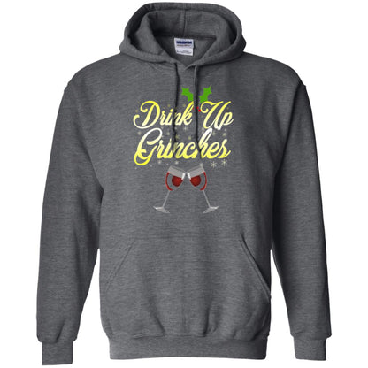 Christmas T-shirt Drink Up Grinches Dark Heather