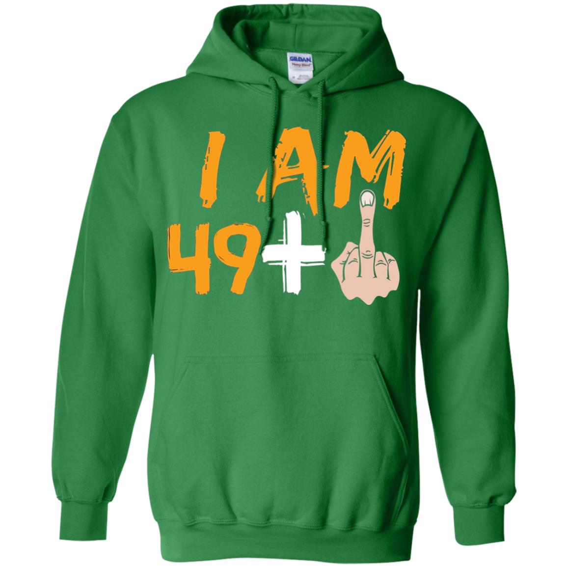 50th Birthday Funny T-shirt I Am 50 Years Old Irish Green