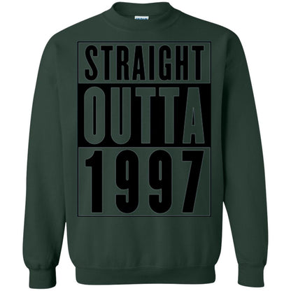 Straight Outta 1997 Cool 21st Birthday T-shirt Forest Green