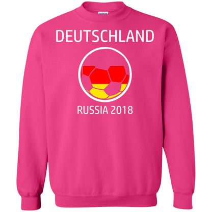 Deutschland Team Russia 2018 Soccer Fan T-shirt Heliconia