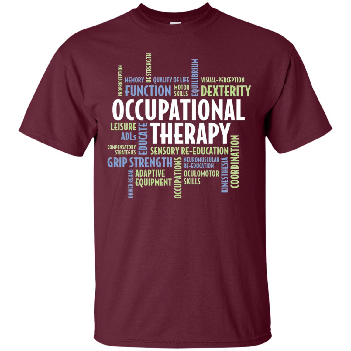 Occupational Therapy Function Grip Strength Dexterity Maroon