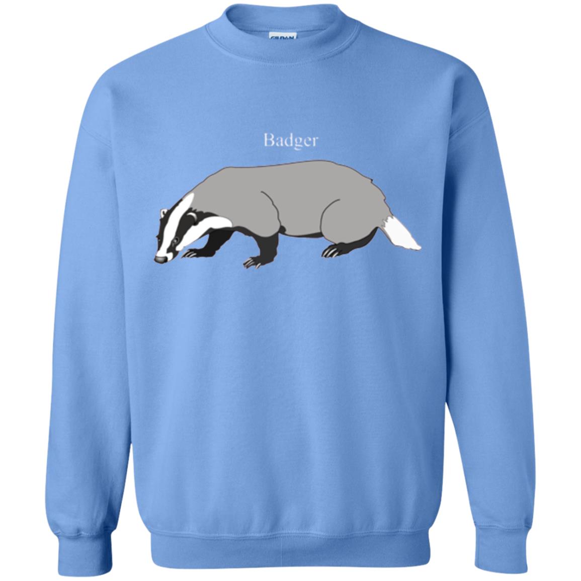 Fierce Badger T-shirt Carolina Blue