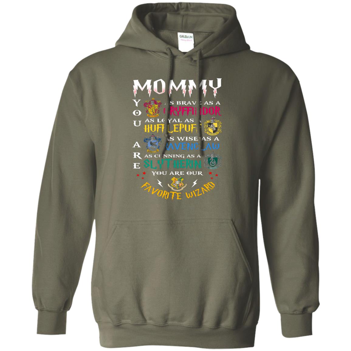 Mommy Our  Favorite Wizard Harry Potter Fan T-shirtG185 Gildan Pullover Hoodie 8 oz.