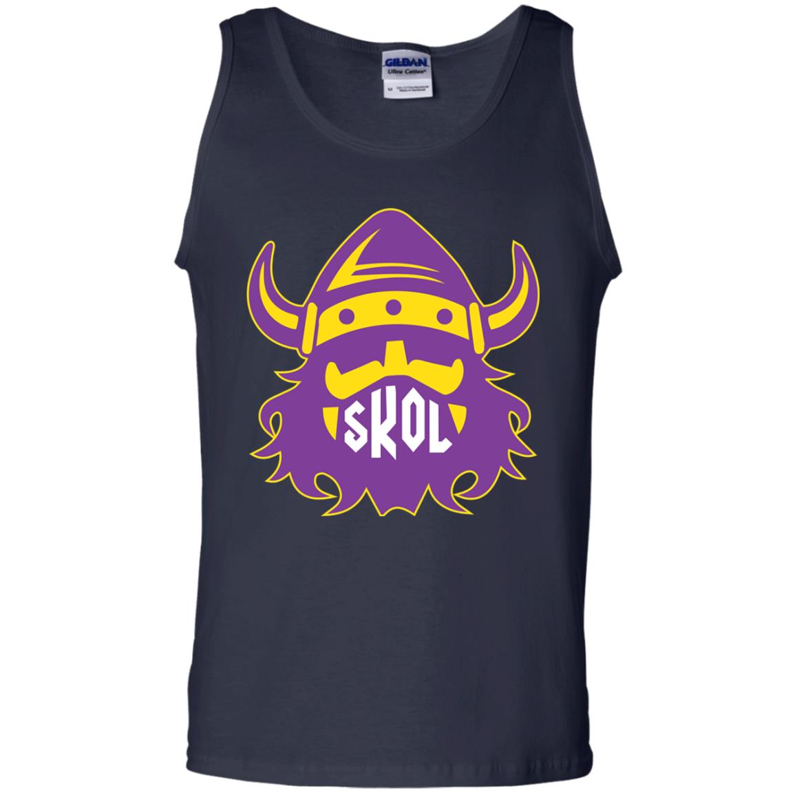 Skol Nordic Viking Helmet T-shirt Navy