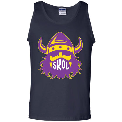 Skol Nordic Viking Helmet T-shirt Navy