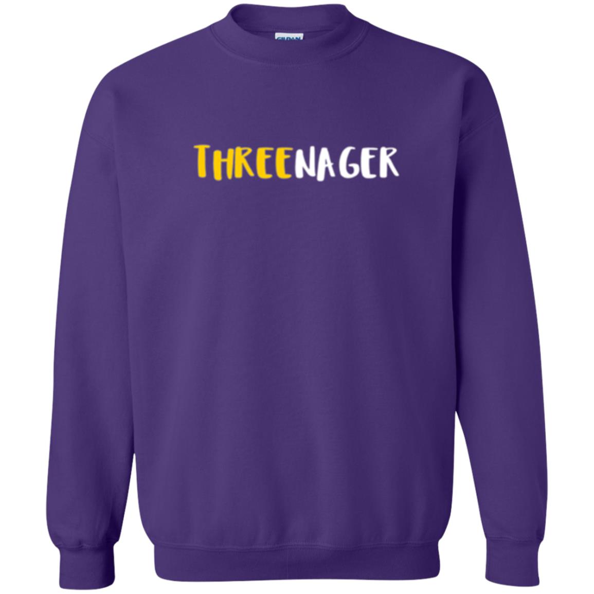 Threenager T-shirt Purple