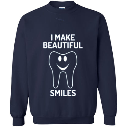 Dentist T-shirt I Make Beautiful Smiles Navy